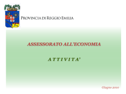 turismo - Provincia di Reggio Emilia