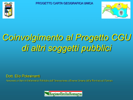 Elio Polesinanti - CGU - Carta Geografica Unica della Provincia di