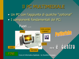 Il PC multimediale