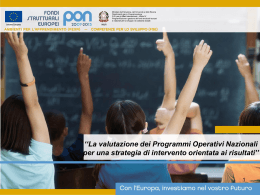 Sintesi PON - 6 aprile 2012