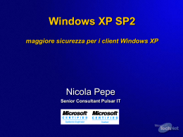 Windows XP SP2 - Center