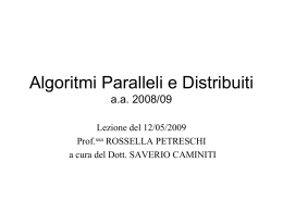 Lezione del 12/05/2009