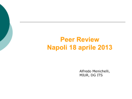 Alfredo Menichelli- Peer Review Napoli 18-4