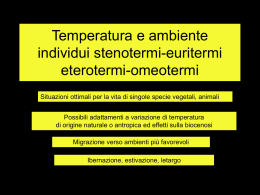 termico - finalit&agrave; del sito