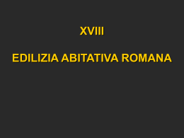 25 - XVIII - ABITAZIONI ROMANE