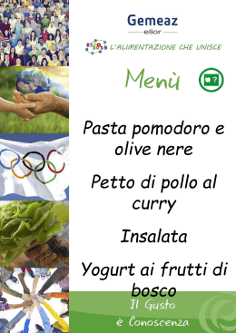 menu verde - Comune di Capriolo