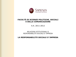 materiali/16.33.19_1 - La CSR - Dipartimento di Comunicazione