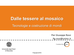 Tecnologie cognitive e costruzione di mondi