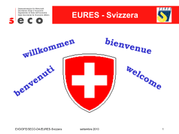 EURES - Svizzera - Servizi per la PA