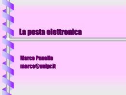 La posta elettronica