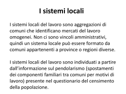 sistemi locali del lavoro 24-2-2012