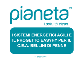 OBIETTIVI PROGETTO PRIMO SETTIMO