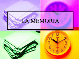 LA MEMORIA