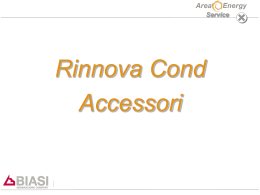 Rinnova Cond - accessori