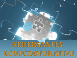 PPT fEDERSANITA - Confcooperative Firenze