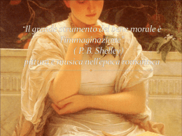 Il grande strumento del bene morale &egrave;