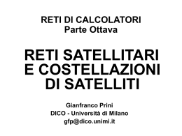 Reti satellitari