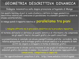 Parallelismo tra piani