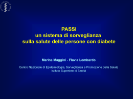 Marina Maggini e Flavia Lombardo - EpiCentro