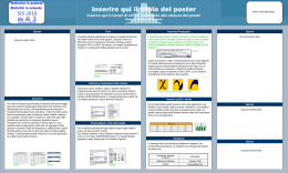 60x36 Poster Template - Statistica in Azienda, Statistici in Azienda