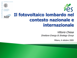 Diapositiva 1 - Camera di Commercio di Milano
