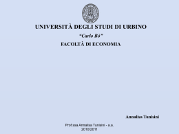 MODELLO CVA (2) - Universit&agrave; di Urbino