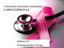 CASO CLINICO n.2 - Scientific Organizing Service