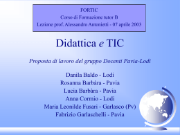 Didattica_e_Tic - Software didattici