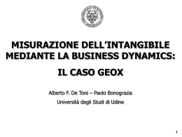 IntangGeox - diegm - Università degli Studi di Udine
