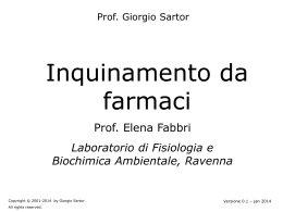 Inquinamento da farmaci - Home page @charlie.ambra.unibo.it
