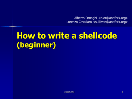 Shellcode
