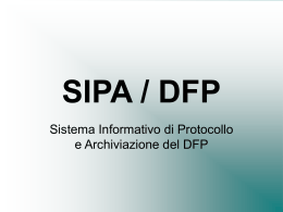 Documento in formato ppt 508Kb