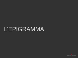 L`epigramma