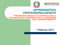Presentazione delle disposizioni attuative