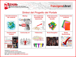 Sintesi del Progetto