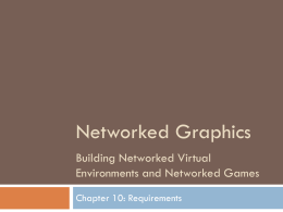 Chapter 10 - Networked Graphics