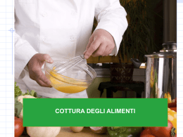 cottura degli alimenti