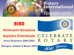 La Formazione nell`Anno del Centenario