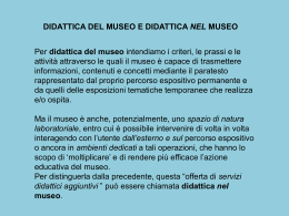 Museologia sci.16 - Universit&agrave; degli Studi di Ferrara