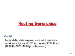 Hierarchical Routing