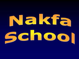La scuola di Nafka