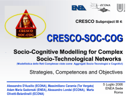 cresco-soc-cog - Meta-Knowledge Engineering and Management