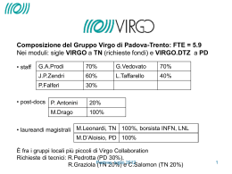VIRGO - INFN - Sezione di Padova