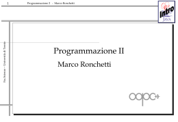 1-JavaIntro - Marco Ronchetti