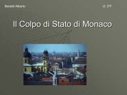 Il Colpo di Stato di Monaco