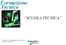 SCUOLA TECNICA - Schneider Electric