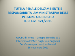 Non &egrave; prevista l`applicazione di sanzioni interdittive