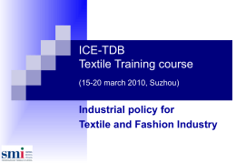 Italian Textile-Fashion Industry