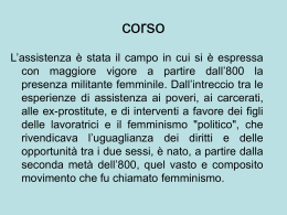 Storia di genere in et&agrave; contemporanea