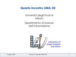 Modello semantico del volto - Universit&agrave; degli Studi di Milano